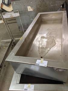 lot 22 image: 1 Stainless Steel Commercial Refrigerated Cold Pan 51 x 26 x 11.5