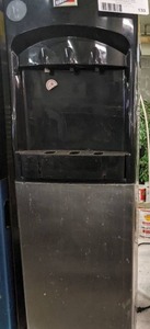 lot 133 image: Genuine Joe HotCold Cabinet Freestanding Water Cooler