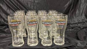 lot 308 image: Sixteen 16 Ounce Magners Irish Cider Glasses