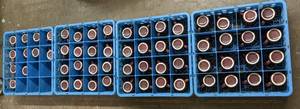 lot 292 image: 59 Coffee Mugs with Dishwasher Racks