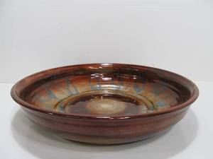 lot 56 image: LARGE Vintage Signed Dryden Original Centerpiece Bowl