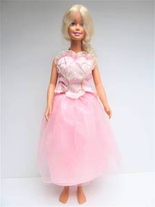 lot 68 image: LARGE Barbie Doll wDress