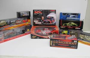 lot 105 image: Nice Group of Diecast Race Cars etc
