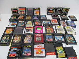 lot 196 image: Large Group of Atari 2600 & Other Video Games