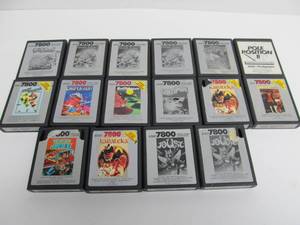 lot 197 image: Lot of Atari 7800 Video Games