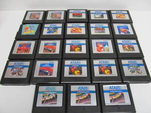 lot 198 image: Lot of Atari 5200 Video Games