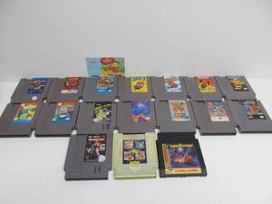 lot 199 image: Lot of Nintendo NES Video Games