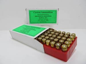 lot 84 image: 2 Full 50 Round Ammo Boxes - 9mm 