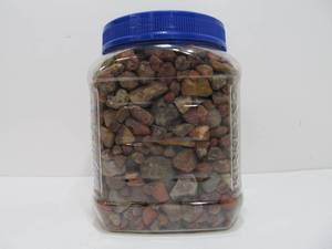 lot 212 image: Large Jar FULL of Genuine Raw Agates - 8.8 lbs
