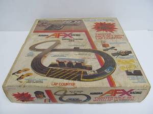 lot 291 image: Vintage AFX Twister Slot Car Race Sets w2 Cars