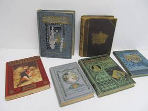 lot 295 image: Nice Lot of Antique Hardcover Books
