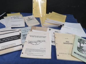 lot 119 image: MILITARY MANUALS
