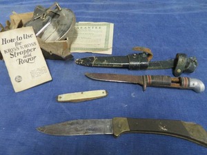 lot 123 image: SHARP VINTAGE ITEMS