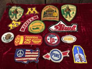 lot 14 image: Collectable Sew-On Patches