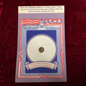 lot 29 image: 1908 U.S. Saint-Gaudens $20 Replica Gold Piece
