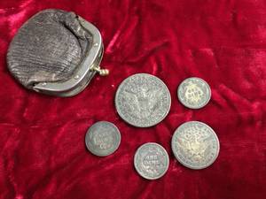 lot 33 image: 100 Year Old Time Capsule Silver Coins