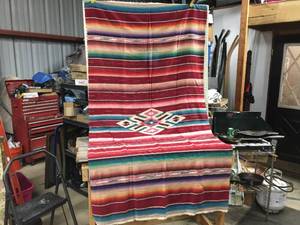 lot 40 image: Vintage Southwest Style Blanket