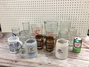 lot 72 image: Beer Pitcher - Glasses - Mugs - Sports