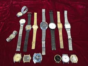 lot 87 image: Vintage Mens Watches - Parts - Restore - SeiKo