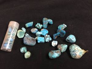 lot 96 image: Variety Turquoise Specimens