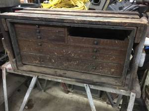 lot 125 image: Vintage H. Gerstner & Sons Machinist Tool Chest