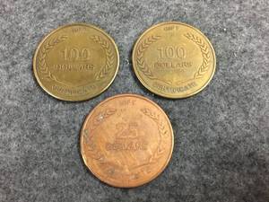 lot 134 image: $225 in Gift Certificate CoinsTokens