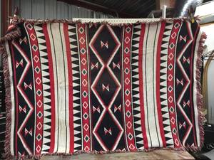 lot 163 image: Southwest Style ThrowBlanket