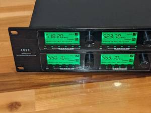 TBAXO Wireless Microphone System 8 Channel Microphone UHF