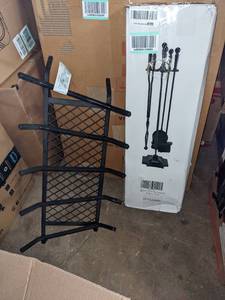 Fireplace Tools & Grate