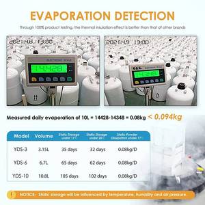 Bonvoisin 3L Liquid Nitrogen Container