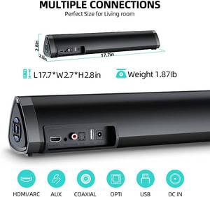 Compact Bluetooth Sound Bar