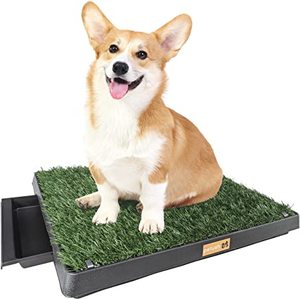 Petush Grass Puppy Training Pad with Tray