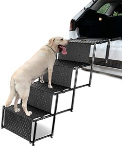 Portable Accordion Metal Frame Folding Pet Steps