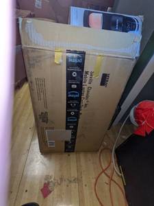 Seville Classics Mobile Laptop Computer Desk Cart, Black