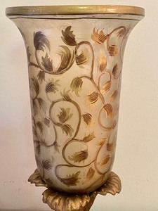 lot 50 image: Pair of Elegant Decorative Candle Holders
