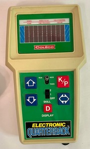 lot 128 image: Vintage Electronic Battery Operated Quarterback and Fire Away Games