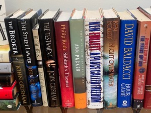 lot 42 image: Nice Variety of Fiction Books