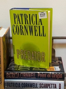 lot 41 image: Collection of John Sanford and Patricia Cornwell Books