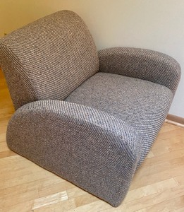 lot 36 image: Fun Contemporary Style Upholstered Chair
