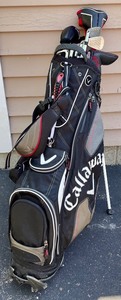 lot 171 image: Callaway Golf Clubs and Golf Bag
