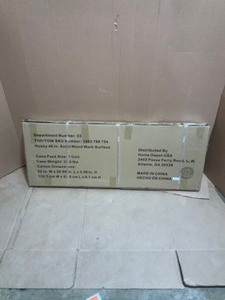 Husky 48 in. Solid Wood Work Surface for Regular Duty Welded Steel Garage Storage System. See Pictures