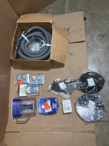 Broan-Nutone Central Vacuum Crush-Proof 30 ft. Hose, AirWater Filters & Venti-Air Products. Various Conditions. See Pictures