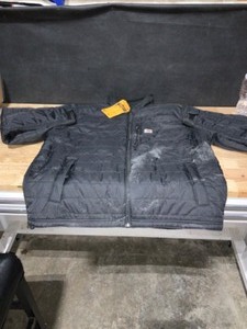 Carhartt Mens Extra-Large Black Nylon Gilliam Jacket. See Pictures