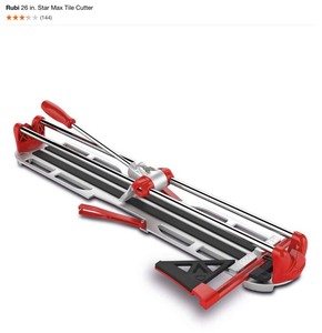 (2) Rubi 26 in. Star Max Tile Cutters. See Pictures