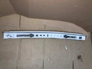 Boyel Living 6 ft.72 in. Black Sliding Barn Door Track and Hardware Kit with I-Shape Hanger For Single Door. See Pictures