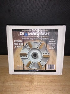 Diamabrush 4.5 in. 50-Grit Wood Deck Tool. See Pictures