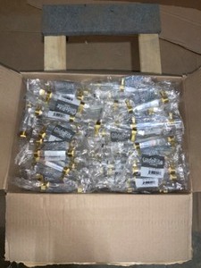 GlideRite Hardware 3-34 CC Clear Acrylic Cabinet Drawer Pulls, Satin Gold & Other Sized Clear Cabinet Drawer Pulls. See Pictures