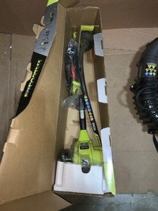 RYOBI 25cc 2-Cycle Attachment Capable Full Crank Curved Shaft Gas String Trimmer & Gas Backpack Blower. See Pictures