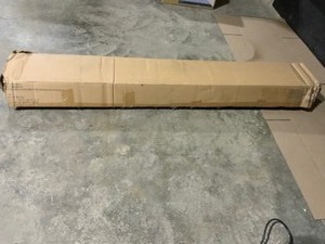 Unbranded Black Metal King Bed Frame (76 in W. X 14 in H.). See Pictures