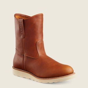 lot 6 image: Red Wing 866 Mens 13 Wide 9-Inch Pull-On pair of boots
